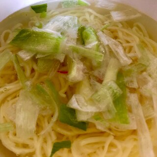 長ネギの鶏ガララーメン